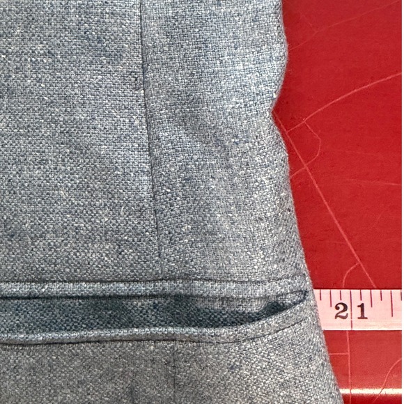 Jos A Bank Signature Collection Silk Sport Coat Blazer 39RTailored Fit Blue - Picture 12 of 14